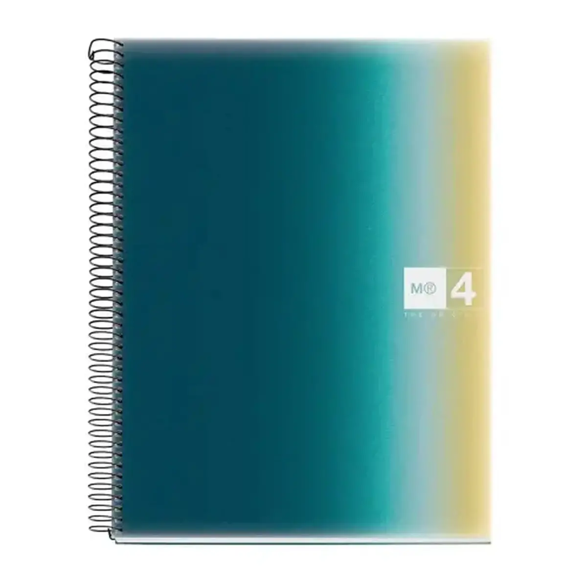 Notebook Aurora Souple A4 Lign&eacute; 7mm 120feuil. 4coul. Iceland photo du produit