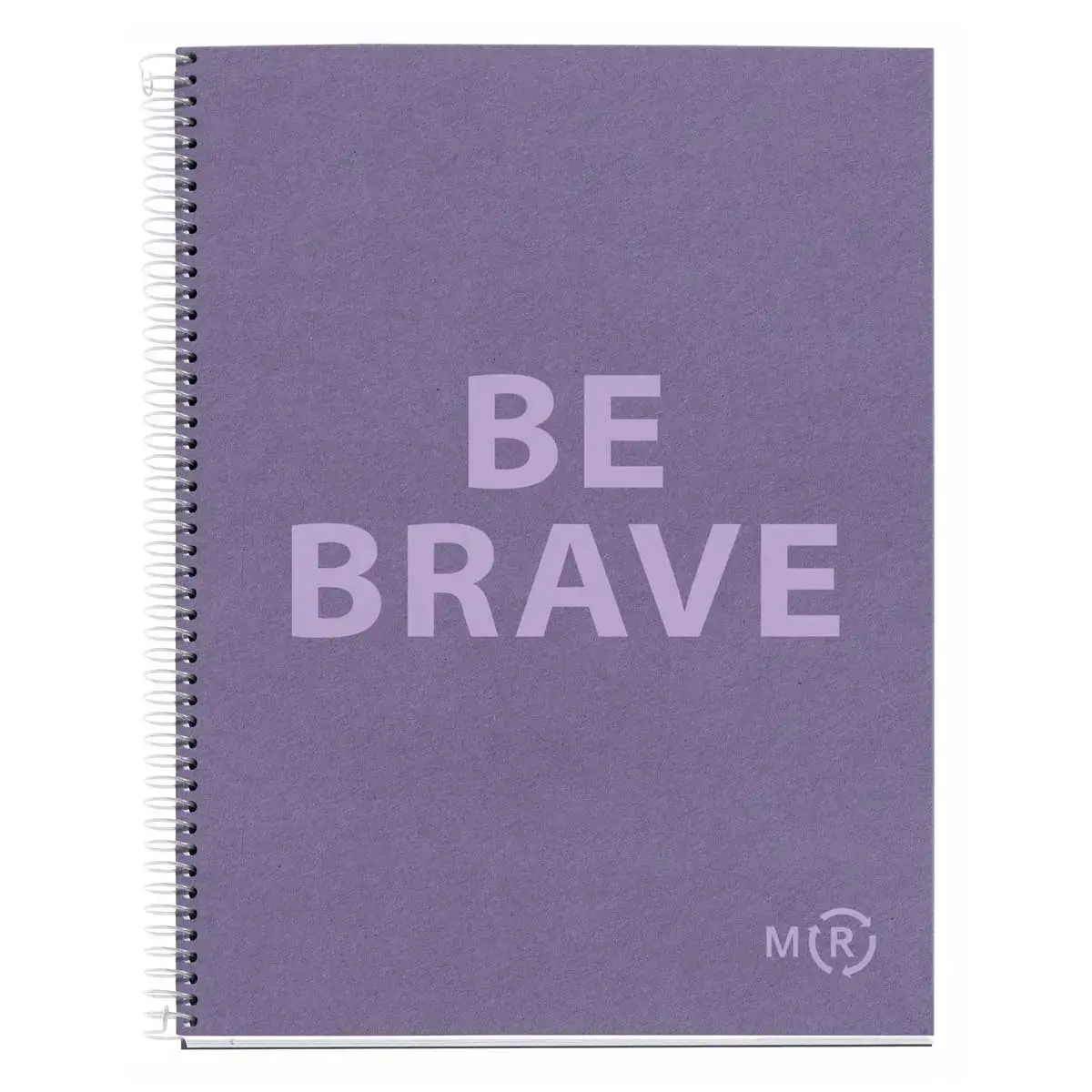 Notebook Be Eco Recycl&eacute; A4 Quadri. 5x5mm 80feuil. Am&eacute;thyste photo du produit