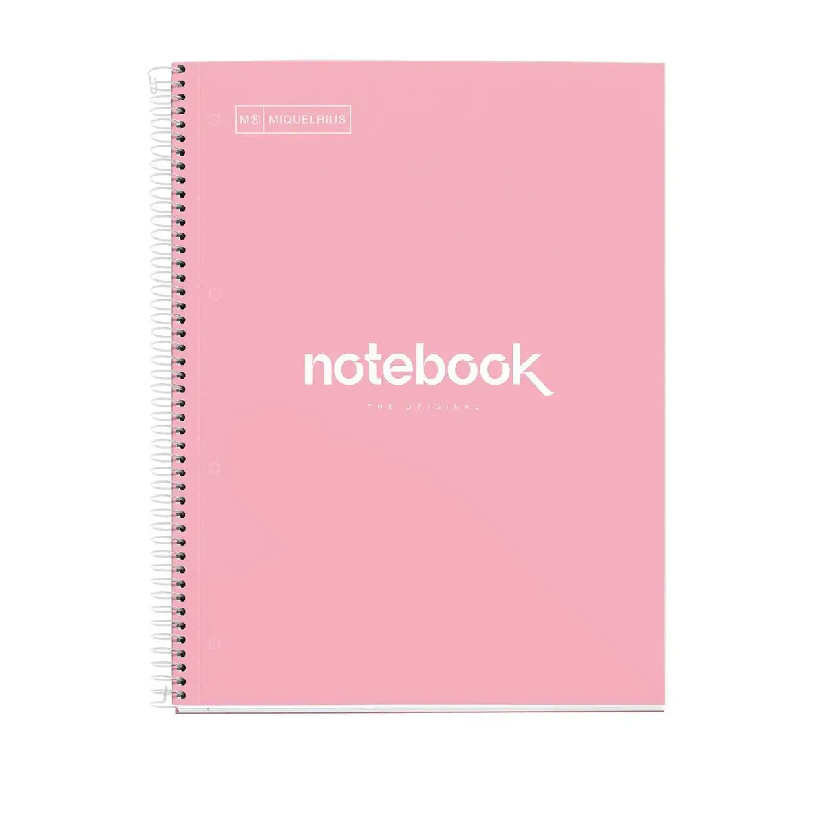 Notebook Emotions Rigide A4 Lign&eacute; 7mm 80feuil. Rose photo du produit