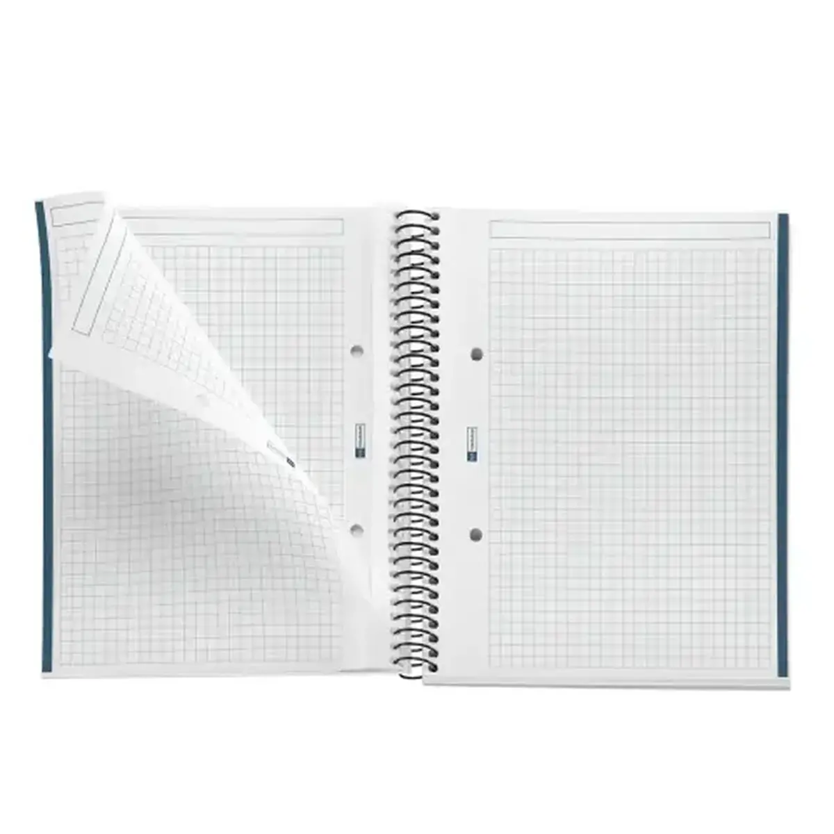 Notebook Be Eco Recyclé A5 Quadri. 5x5mm 80feuil. Saphir photo du produit
