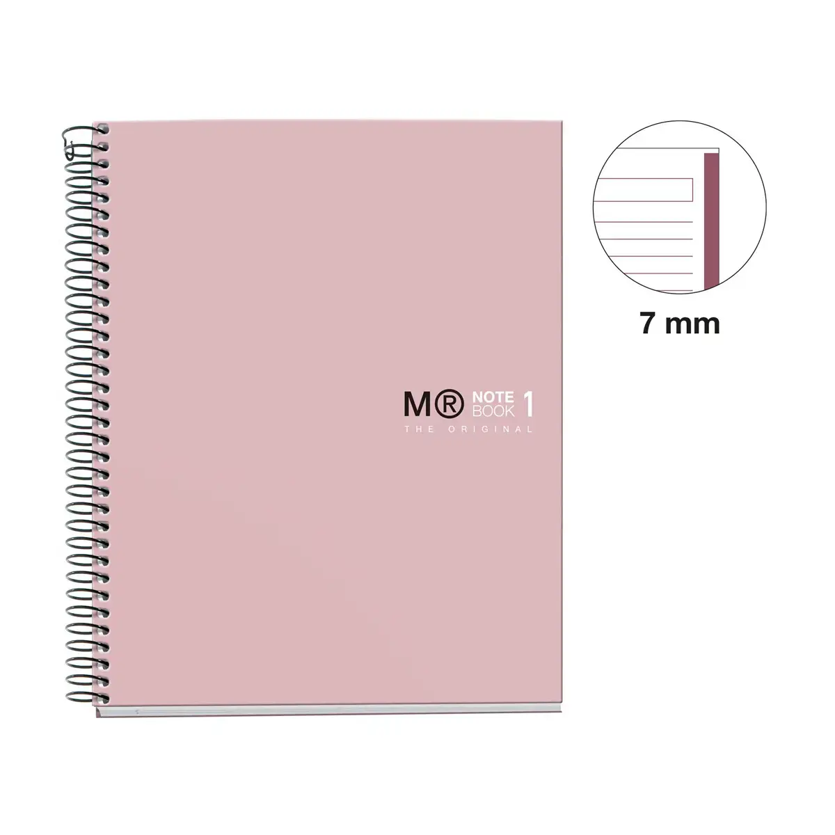 Notebook The Original Rigide A5 Ligné 80feuil. Sable photo du produit