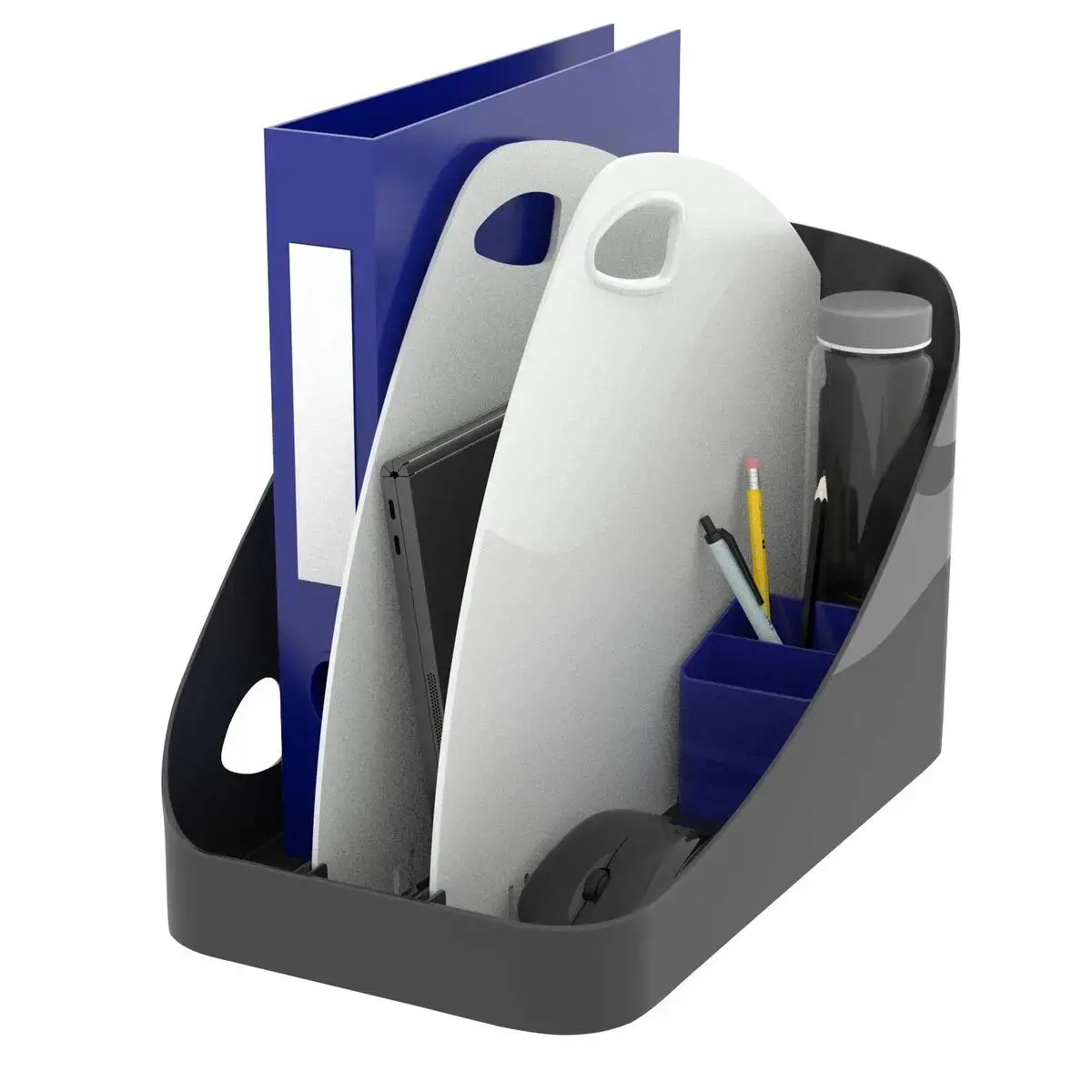 Flex Box Office Gris Lumiere/Noir photo du produit