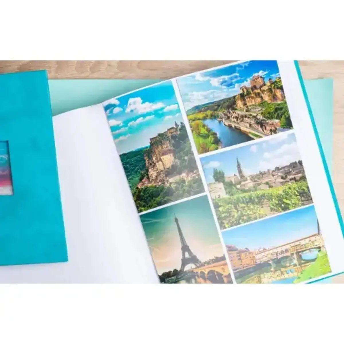 Alb livre 60p blc 29x32 Skandi turquoise photo du produit