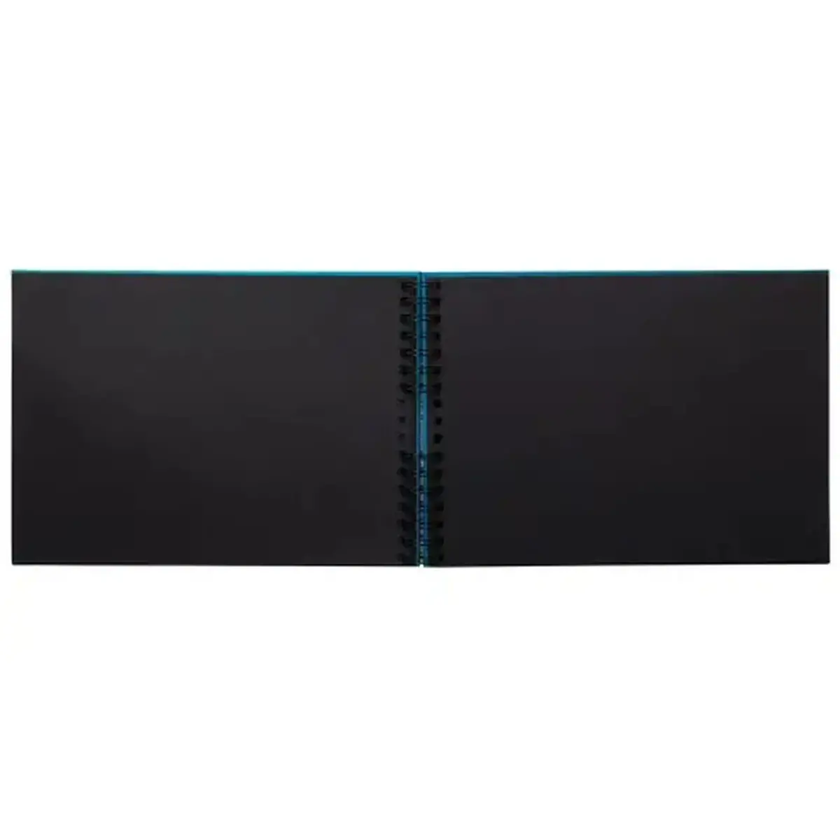 Alb spirale 50p noir 32x22 Neo Deco bleu photo du produit