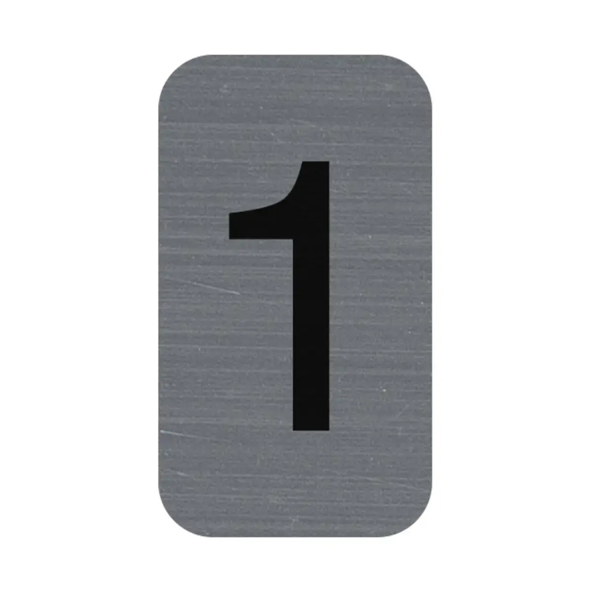 Plaque adh&eacute;sive chiffre &laquo; 1 &raquo; - Exacompta photo du produit