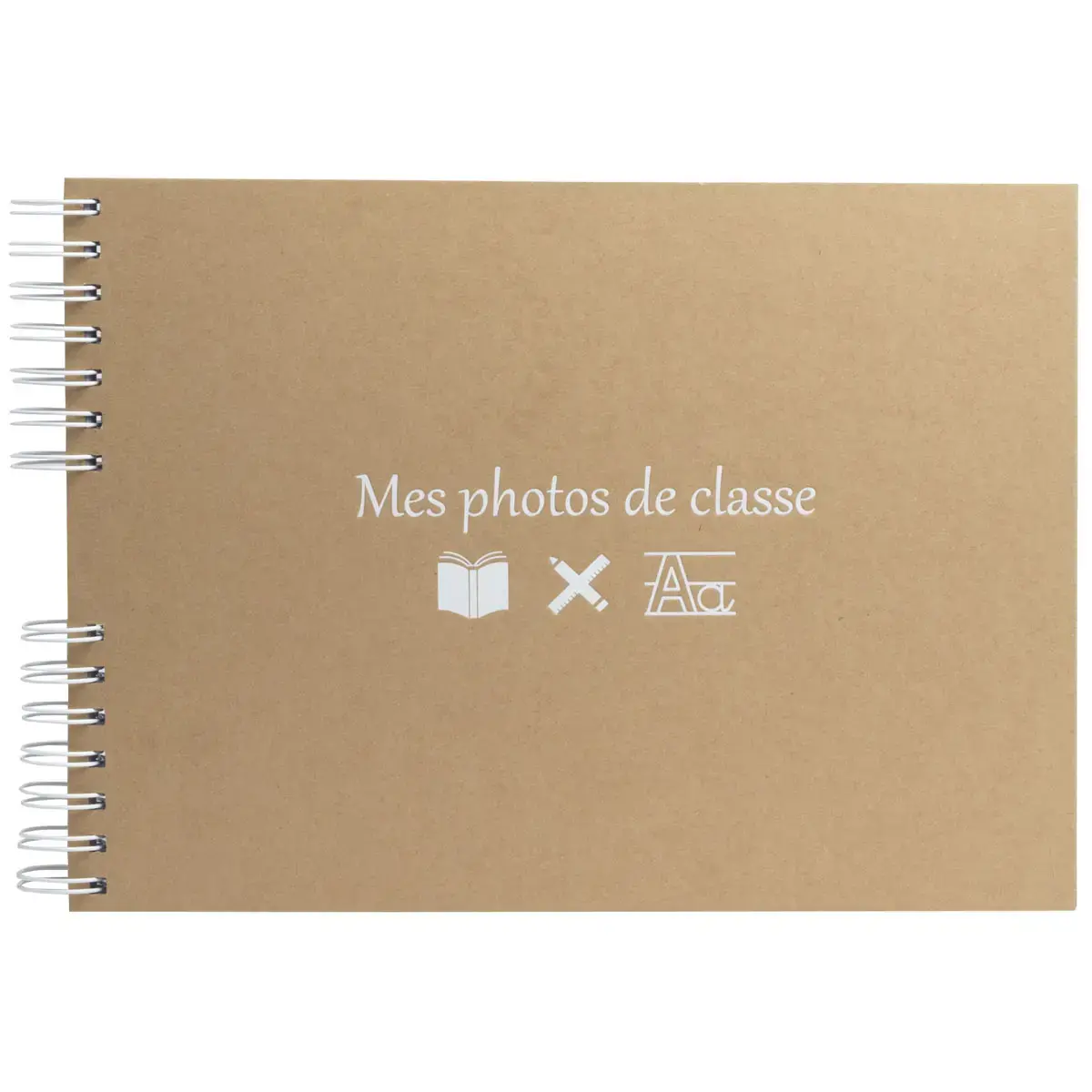 Album Photos de classe - Reliure spirales - 50 pages - 32 x 22 cm - Exacompta photo du produit