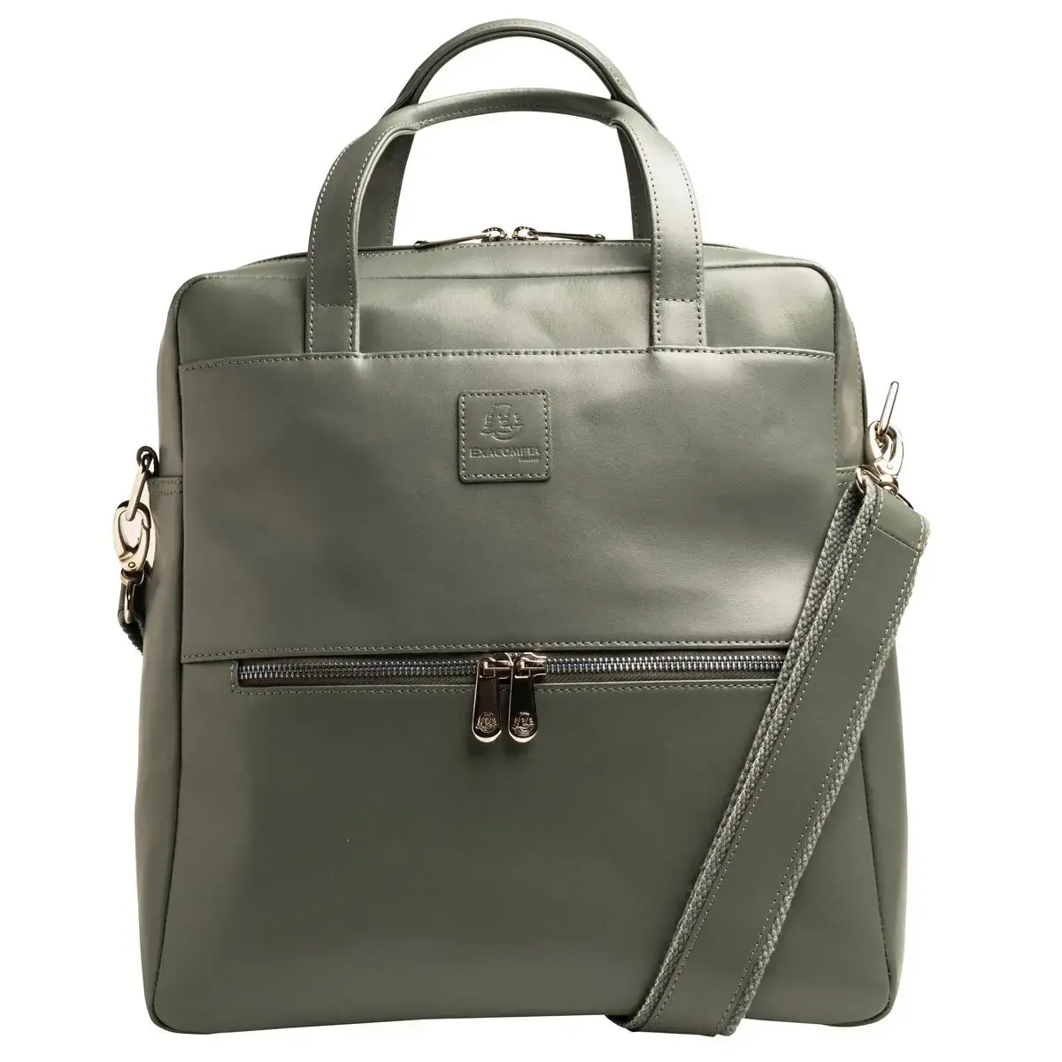 Sac a dos ordi. Exactive Cuir gris etain photo du produit