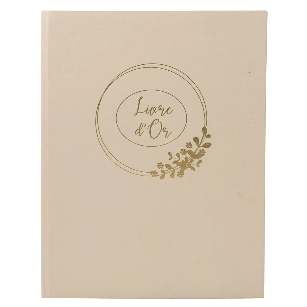 Livre d'or Ringflower - 27 x 22 cm - 100 pages - Latte - Exacompta photo du produit