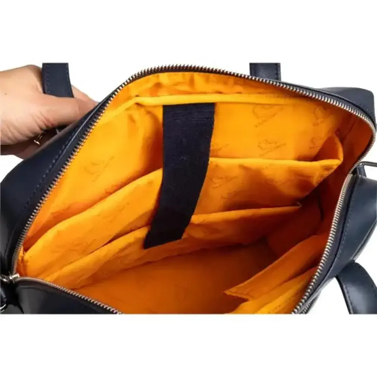 Sac a dos ordin. Exactive Cuir marine photo du produit