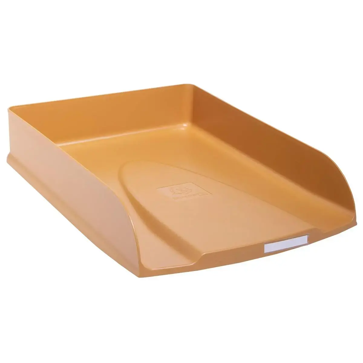 Corbeille &agrave; courrier - Coloris or - EXACOMPTA photo du produit