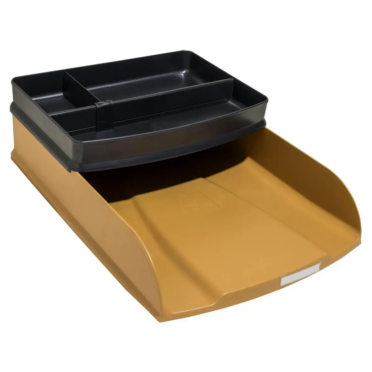 Corbeille &agrave; courrier - Coloris or - EXACOMPTA photo du produit