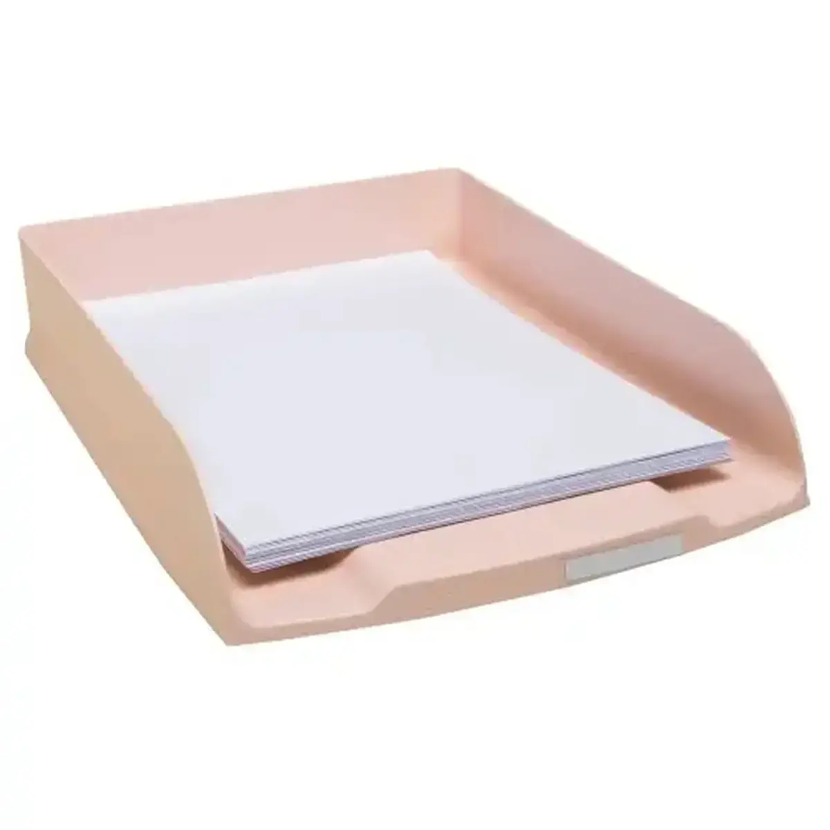 Corbeille &agrave; courrier - Rose p&acirc;le - EXACOMPTA photo du produit