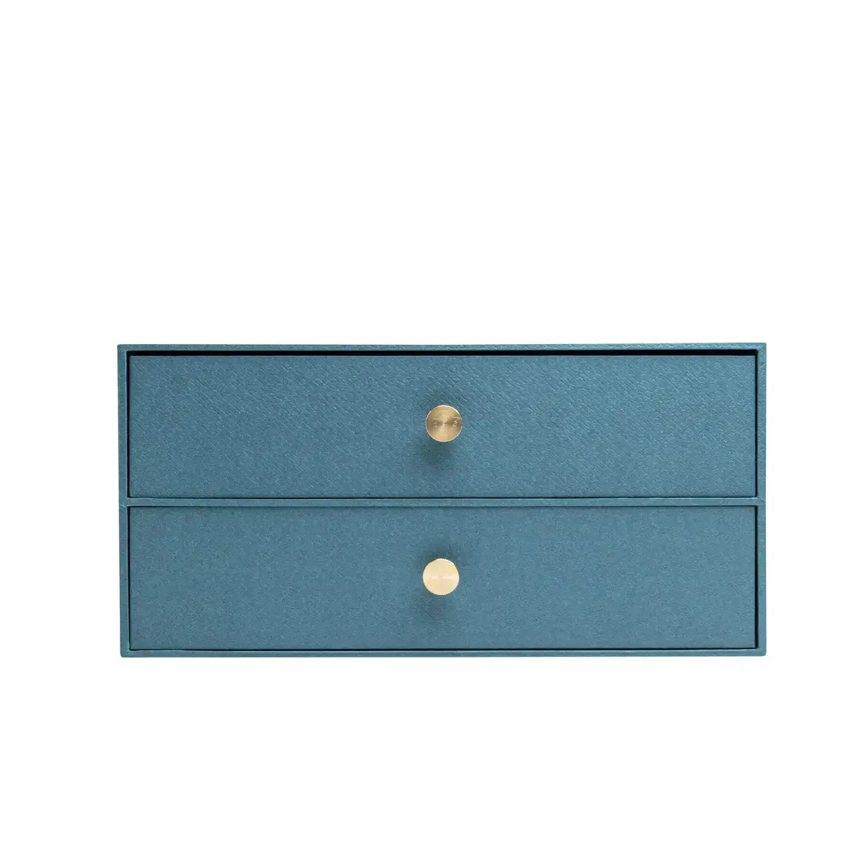 Module 2 tiroirs carton OfficeByMe bleu photo du produit