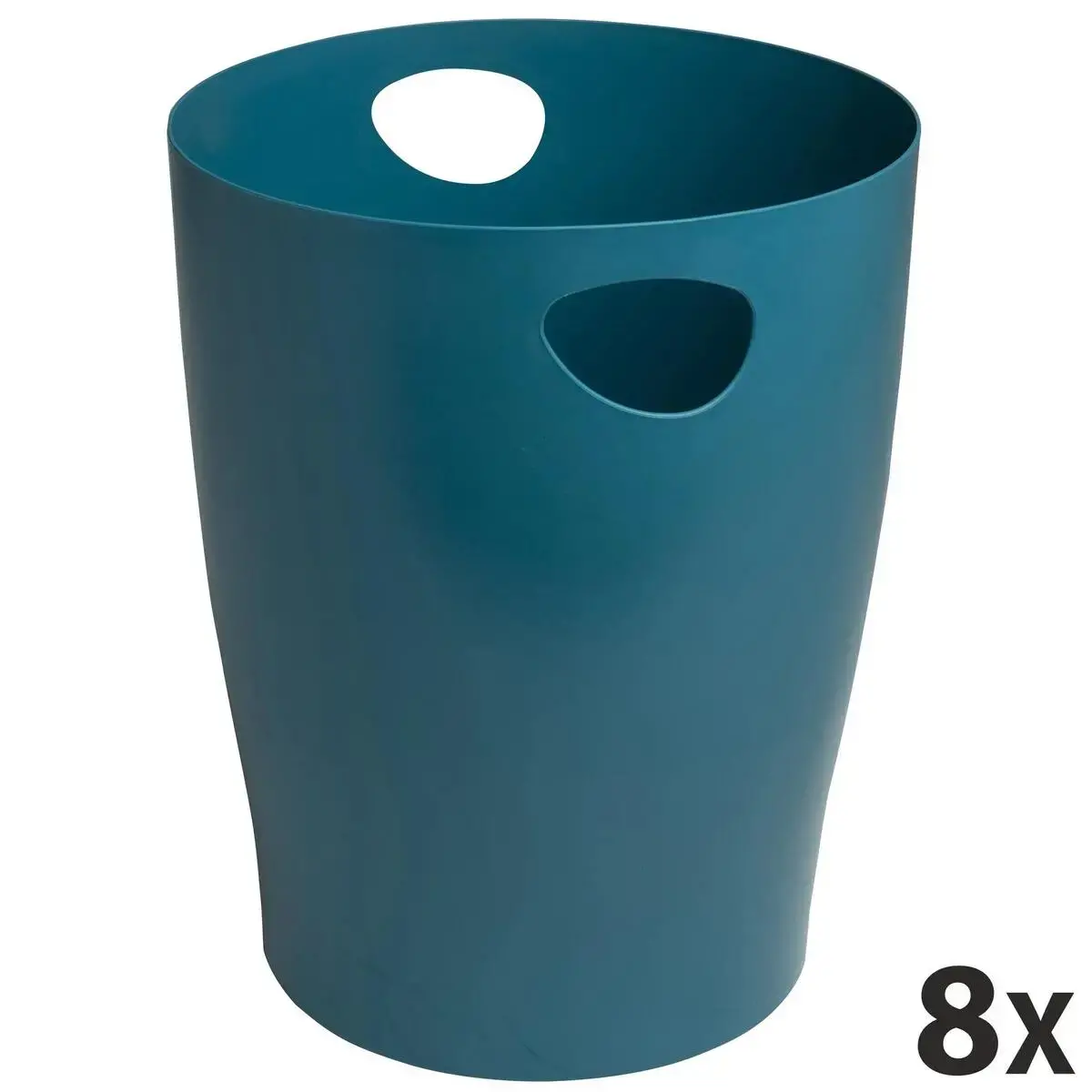 Corb.a papier Ecobin NeoDeco Bleu canard photo du produit