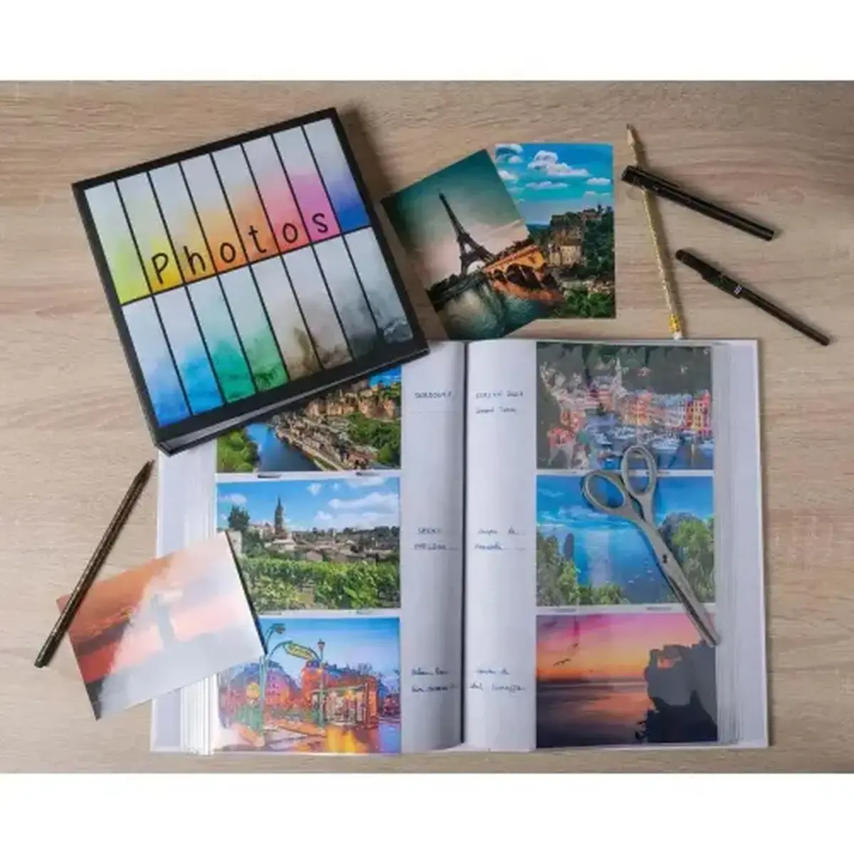 Alb poch 200 photos 22,5x22cm Rainbow photo du produit