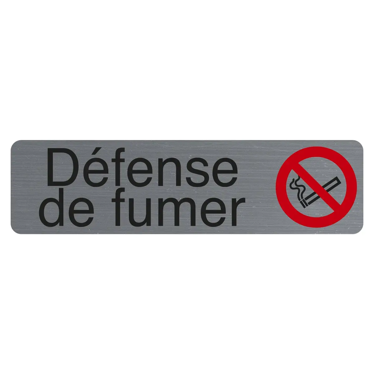 Plaque adhesive Defenser de fumer FR photo du produit