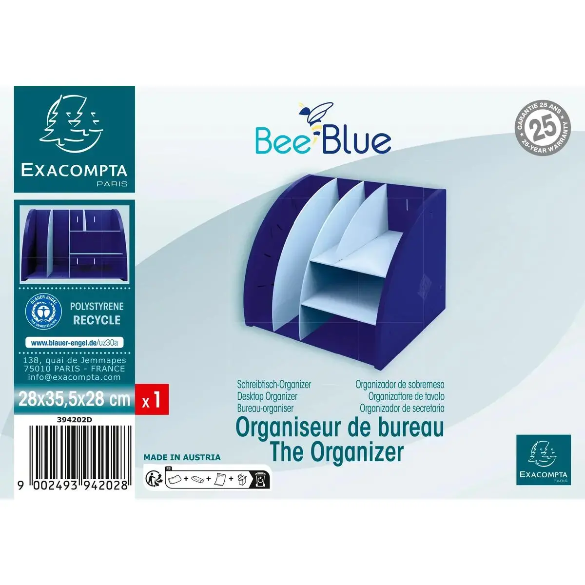 The Organizer BeeBlue Couleurs assorties photo du produit