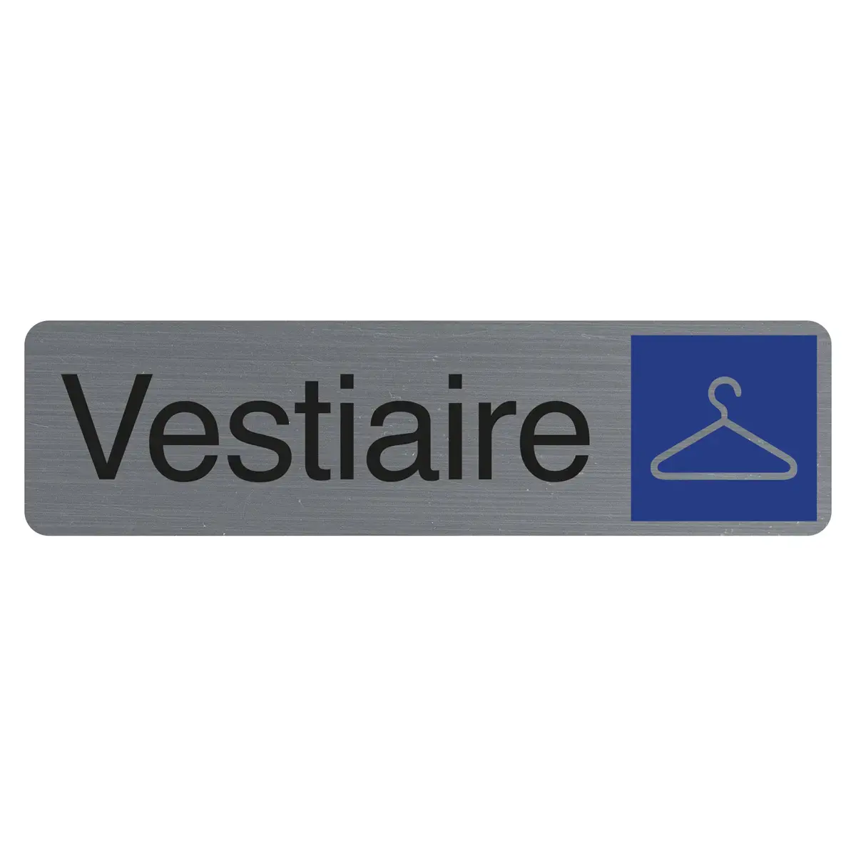 Plaque adhésive « Vestiaire » FR - Exacompta photo du produit