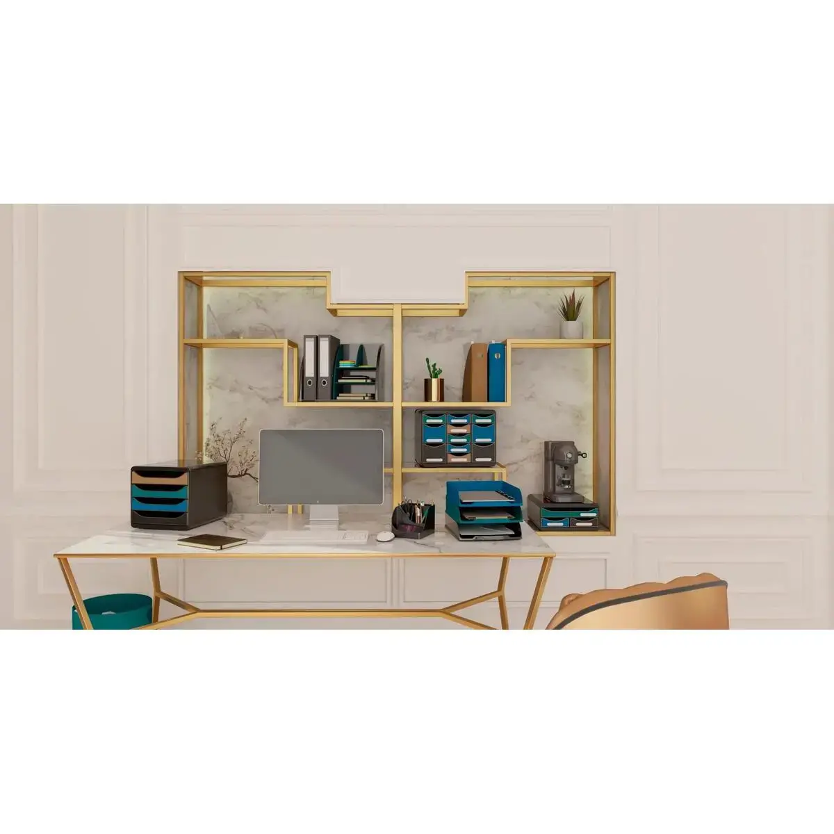 The Organizer Neo Deco Couleurs ass. photo du produit