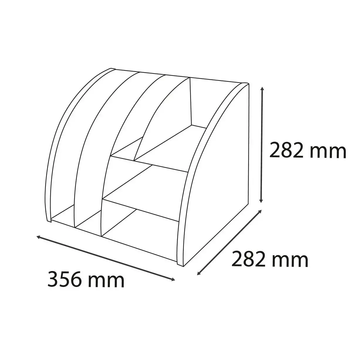 The Organizer Skandi Couleurs Ass. photo du produit