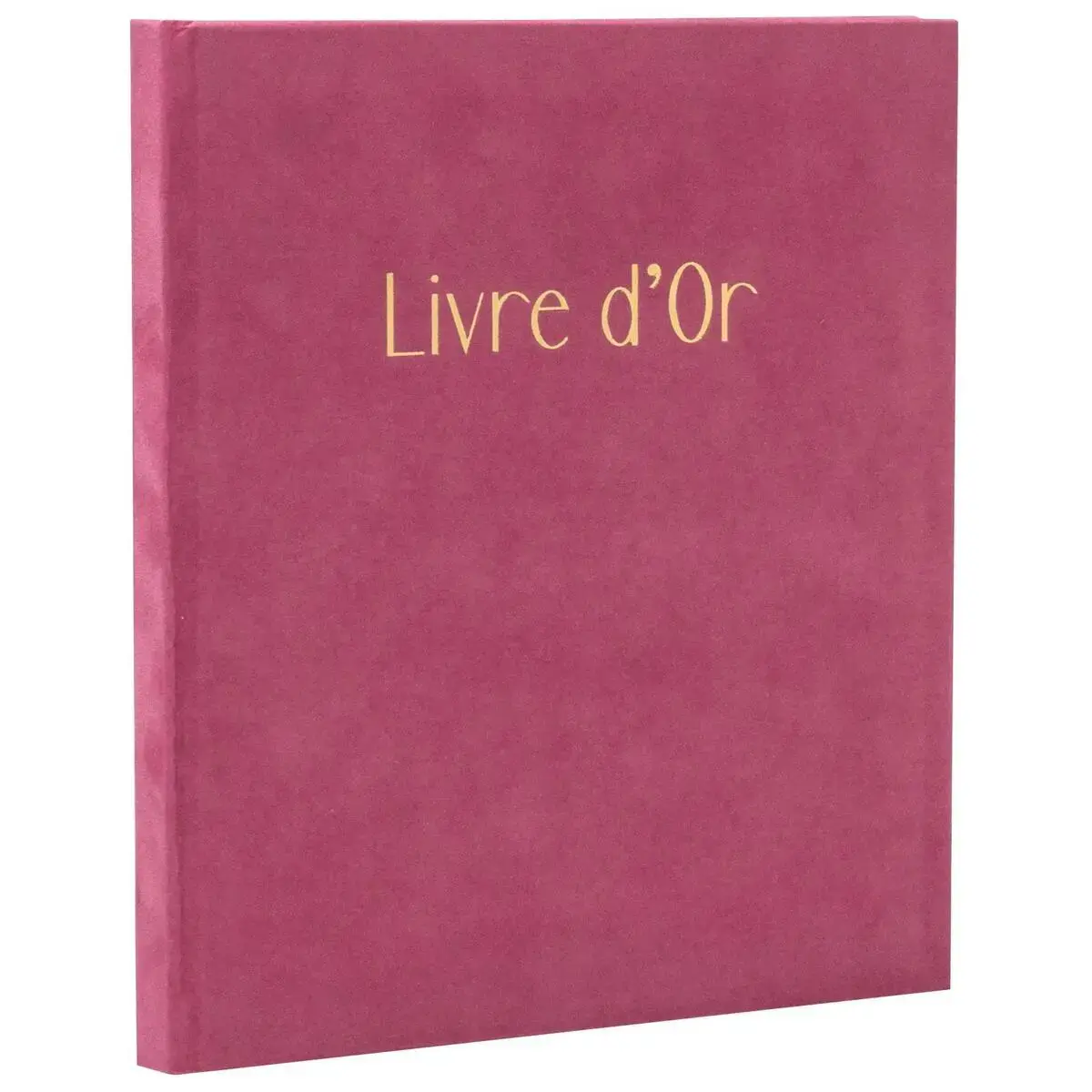 Livre d'or 140p 21x19 Skandi vieux rose photo du produit