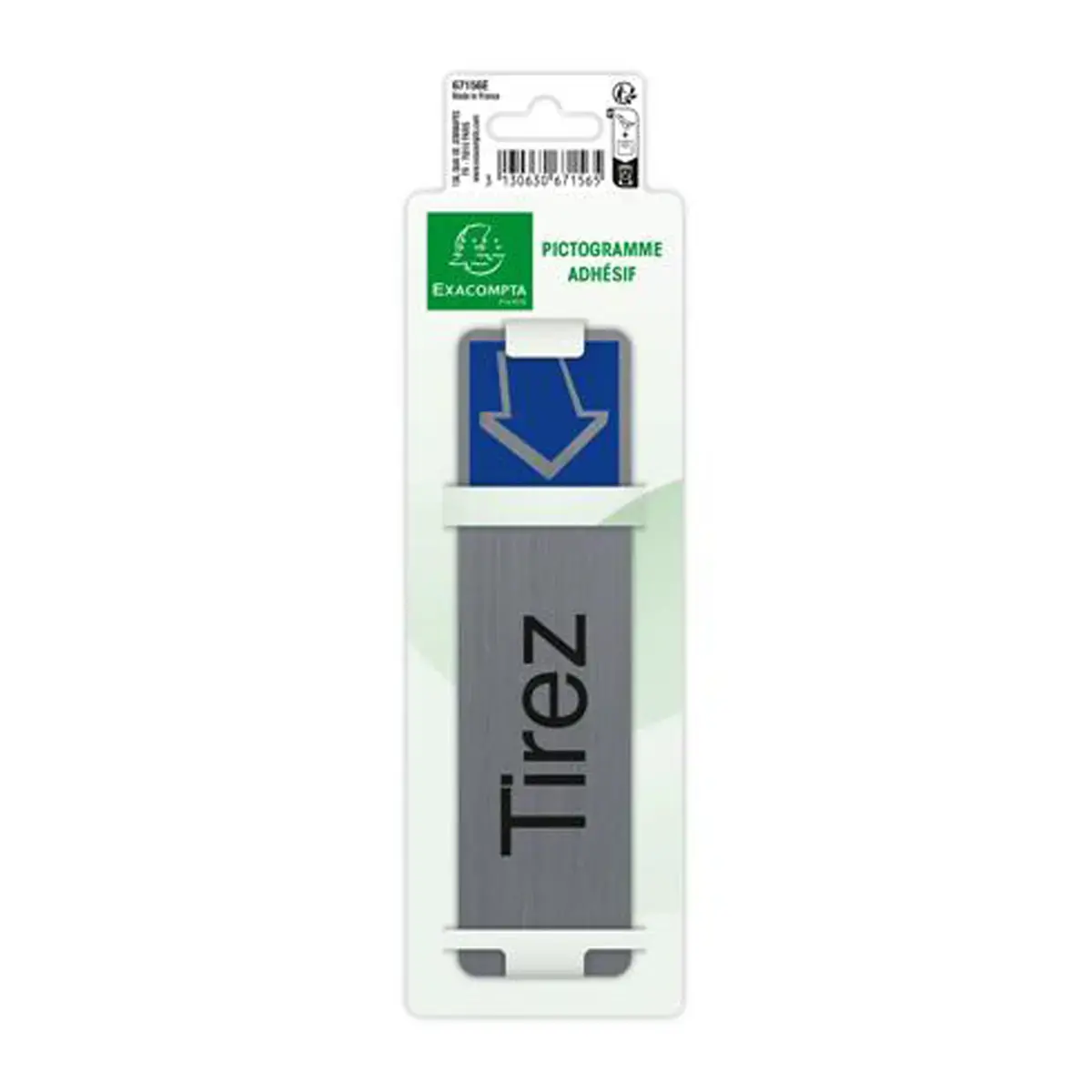 Plaque adhesive Tirez FR photo du produit