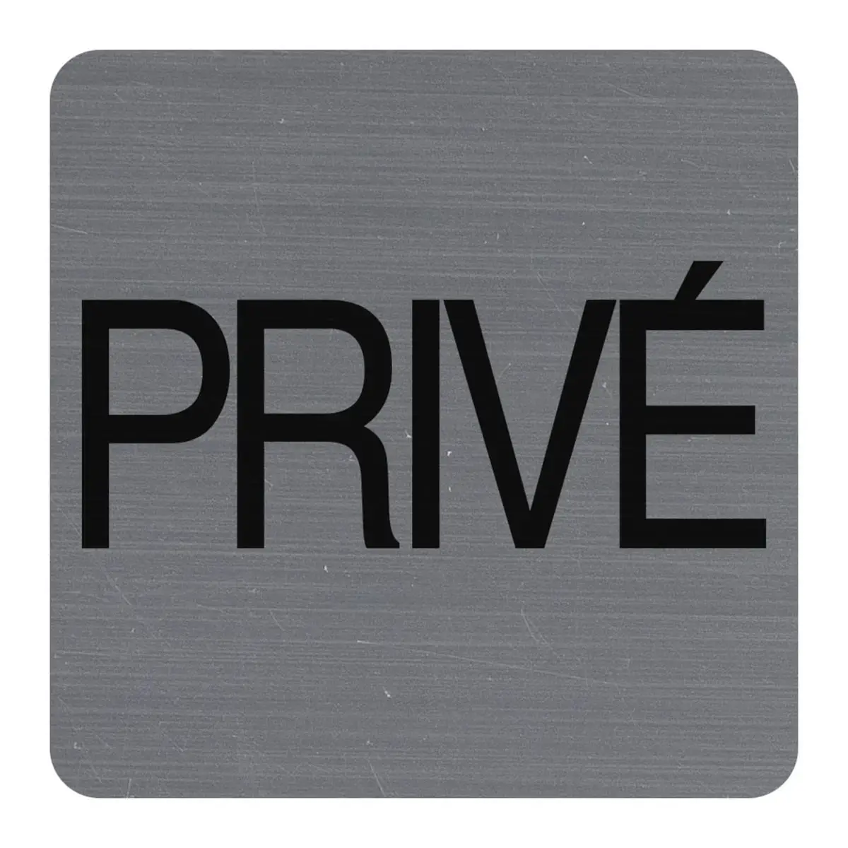 Plaque adhésive « Privé » FR - Exacompta photo du produit