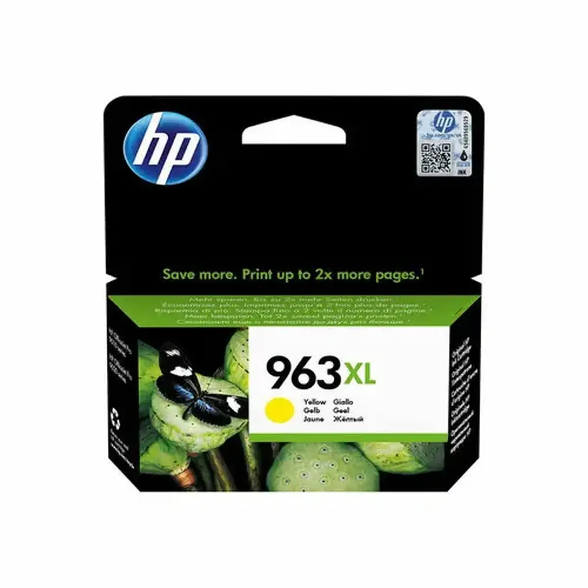 Cartouche d'encre 963XL - Jaune - haute capacit&eacute; - HP photo du produit