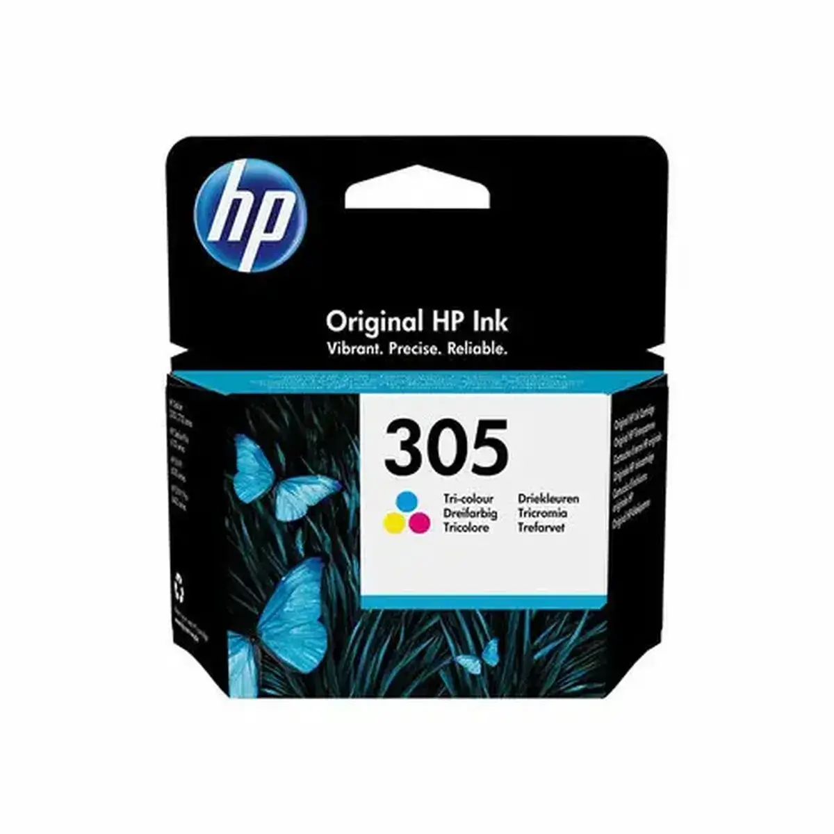 Cartouche d'encre 305 - Cyan / Magenta / Jaune - Original - HP photo du produit