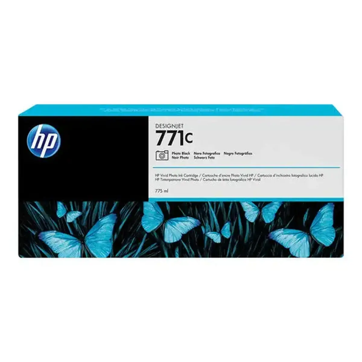 HP Cartouche d encre noire photo HP771C photo du produit