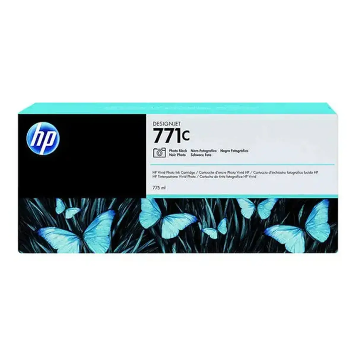 HP Cartouche d encre noire photo HP771C photo du produit