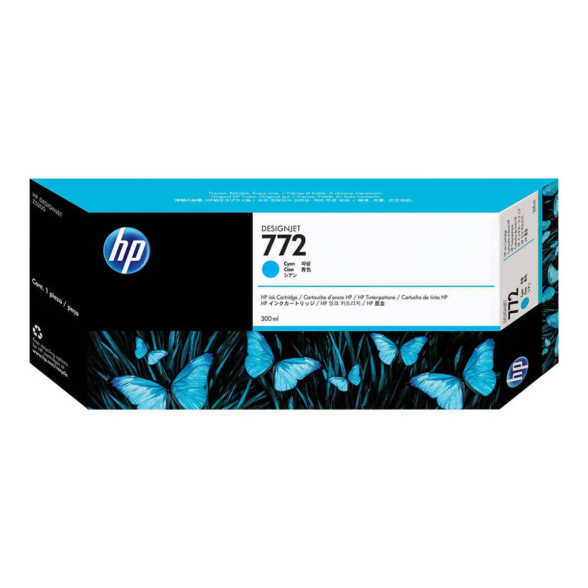 HP CN636A No772 Cyan 300ml photo du produit