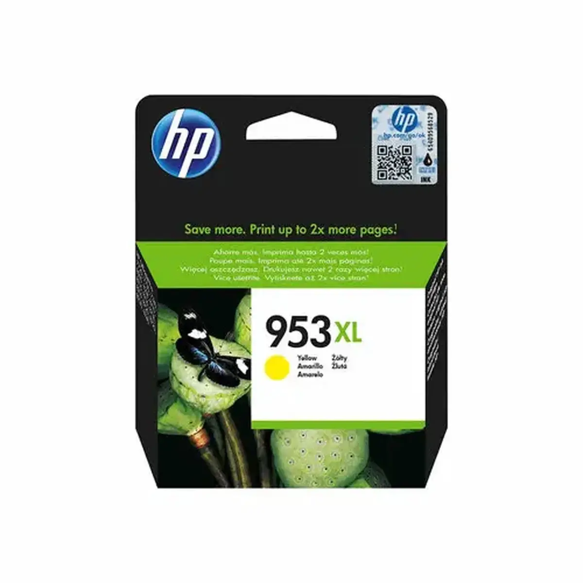 HP 953XL High Yield Yellow Blister photo du produit