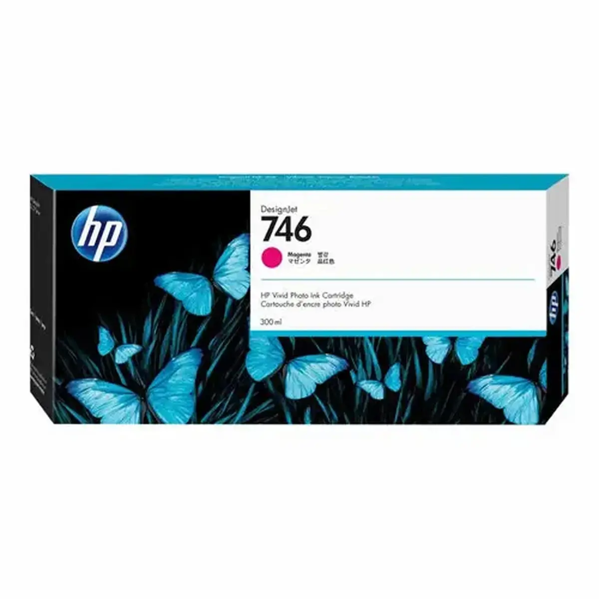 Cartouche d'encre 746 - Magenta - 300 ml - HP photo du produit