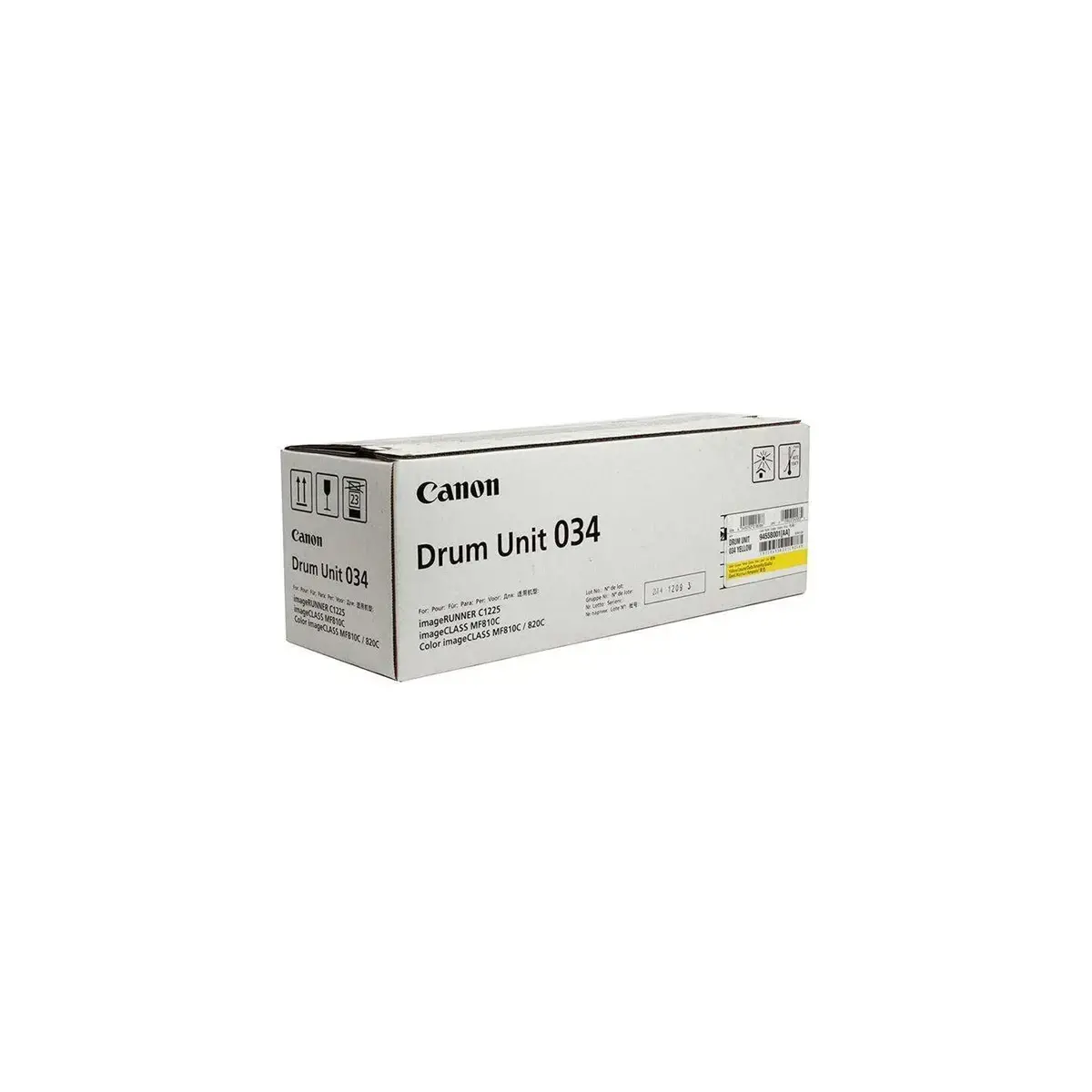 Tambour 034 - Jaune - 34 000 pages - Canon photo du produit
