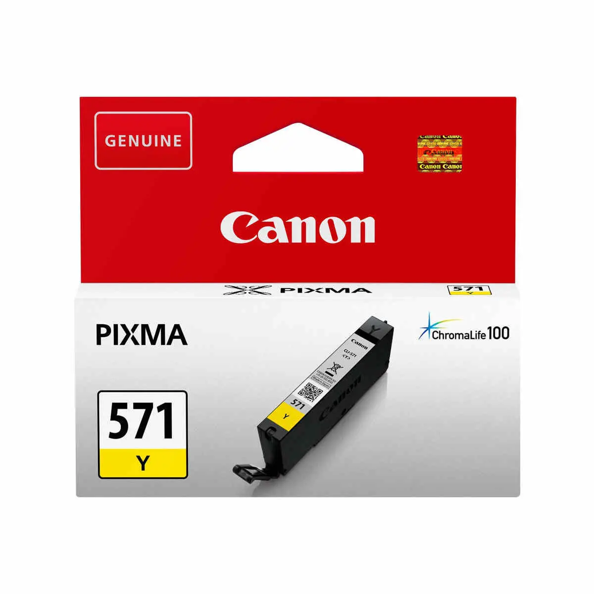 Canon 0334C004 CLI-571XL Yellow Blister photo du produit
