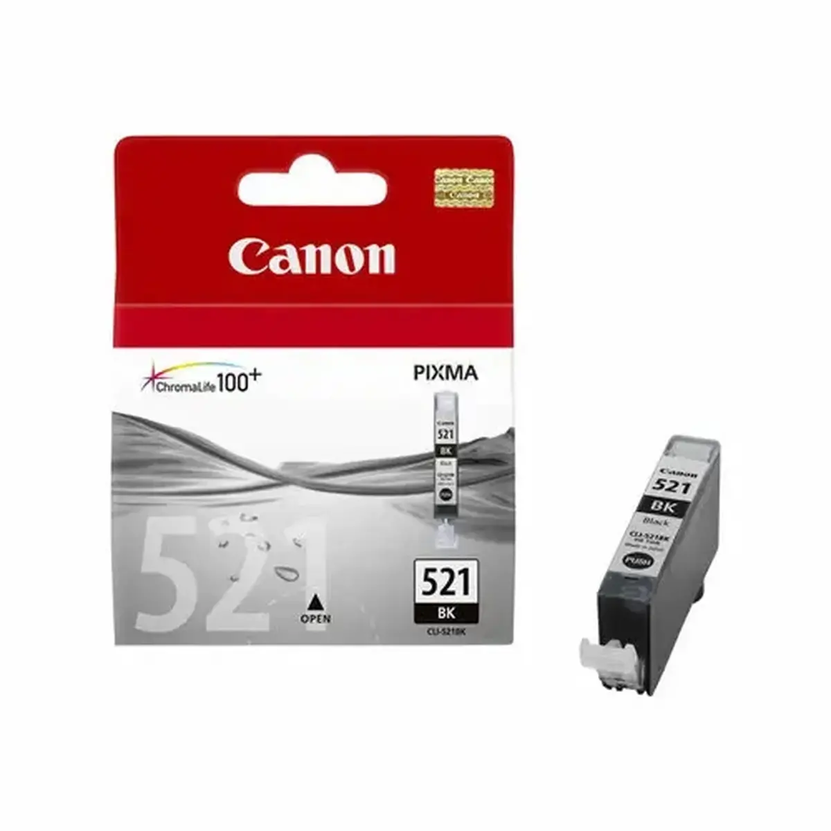 Cartouche d'encre PGI-521 - Noir - sous blister - Canon photo du produit