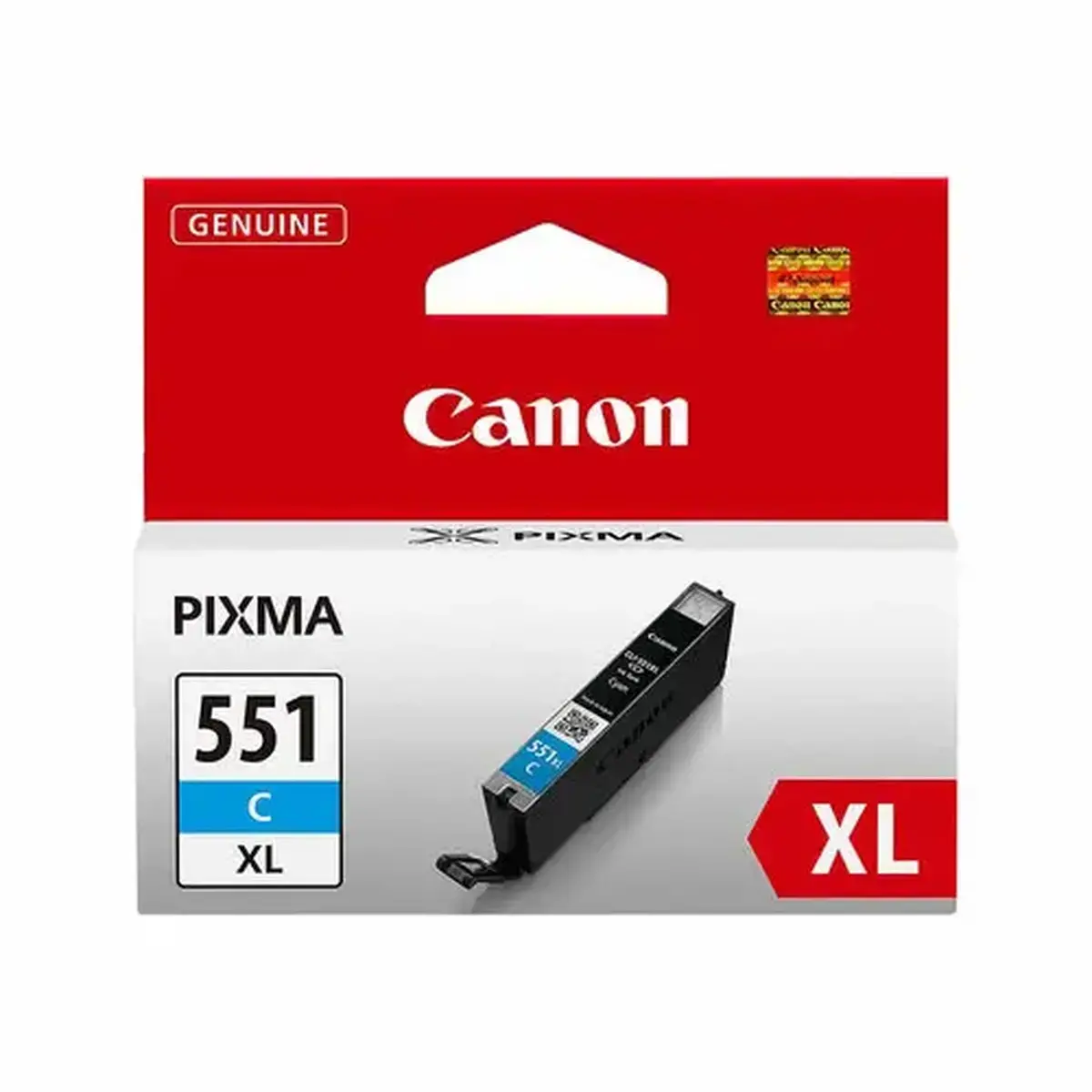 Cartouche d'encre CLI-551XL - Cyan - en vrac - Canon photo du produit