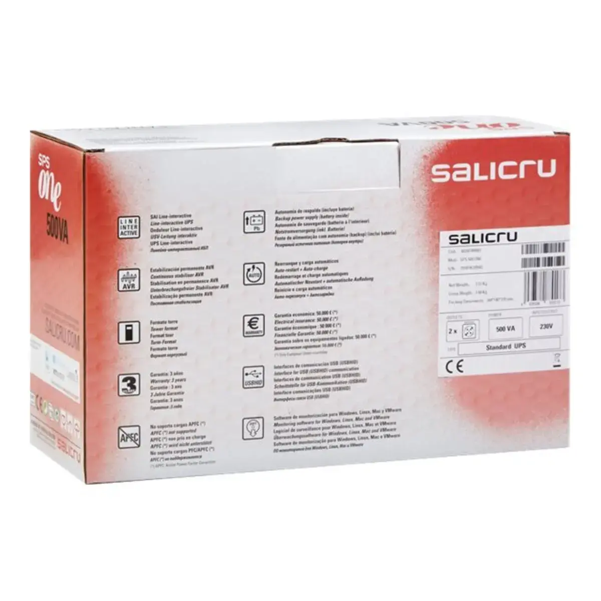 Salicru onduleur SPS 700 one S photo du produit