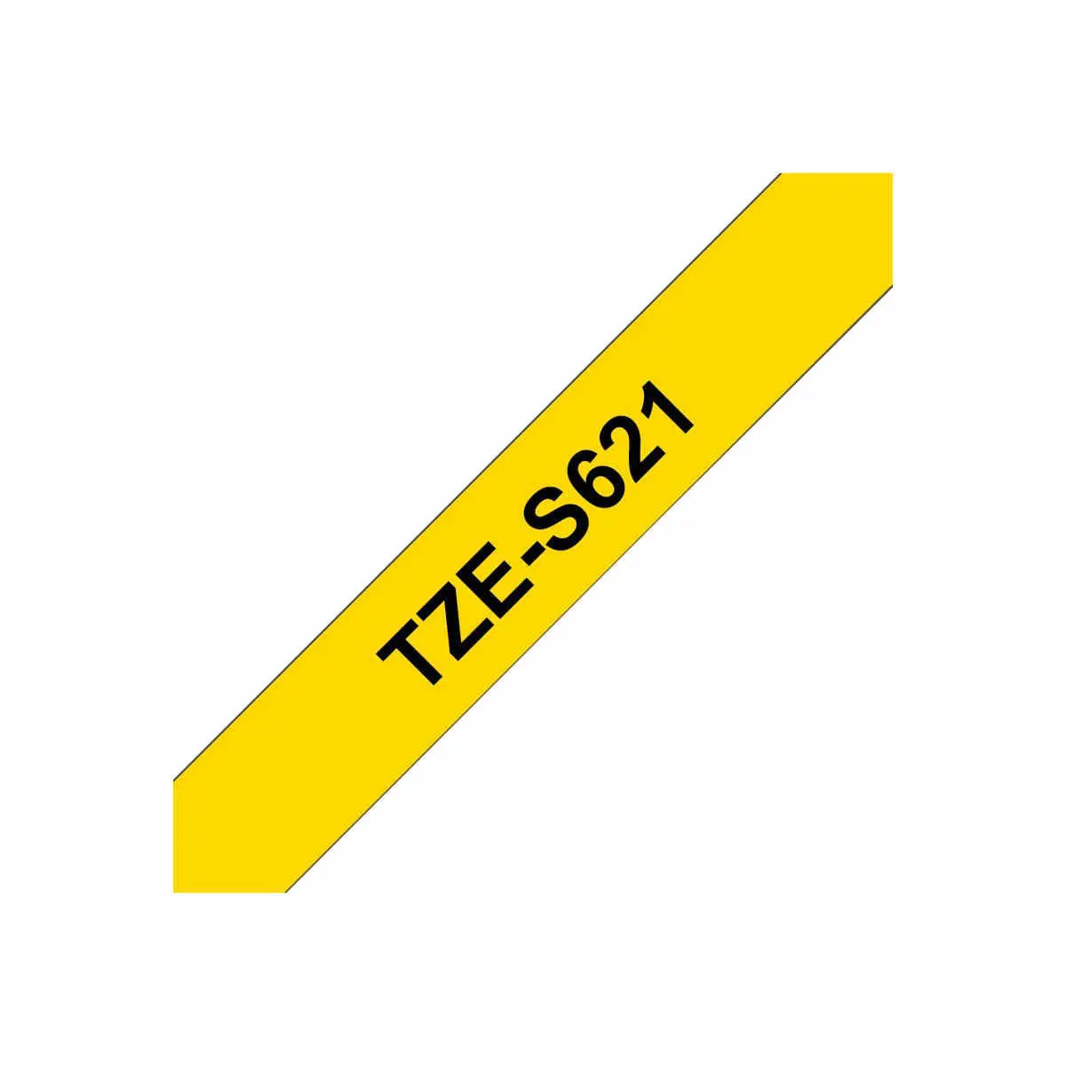 Brother TZES621 Ruban 9mm noir/jaune 8M photo du produit