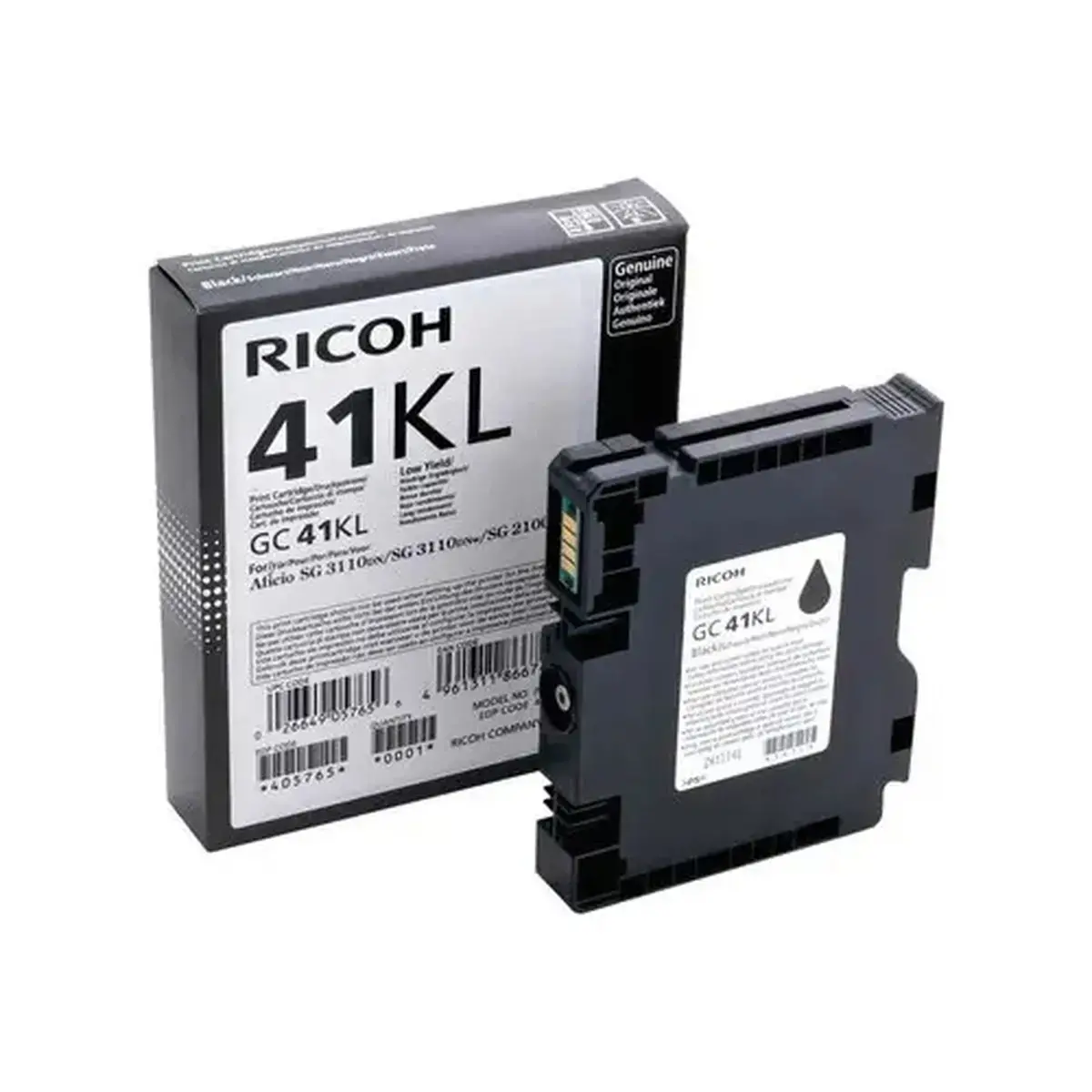 Ricoh GC-41KL Black 600p photo du produit