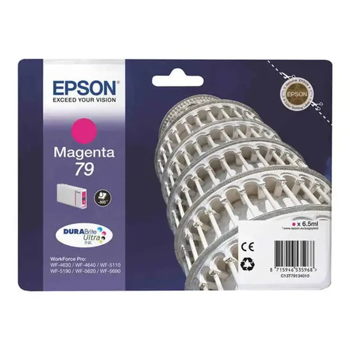 EPSON C13T79134010 Ink Jet Magenta 800 p photo du produit