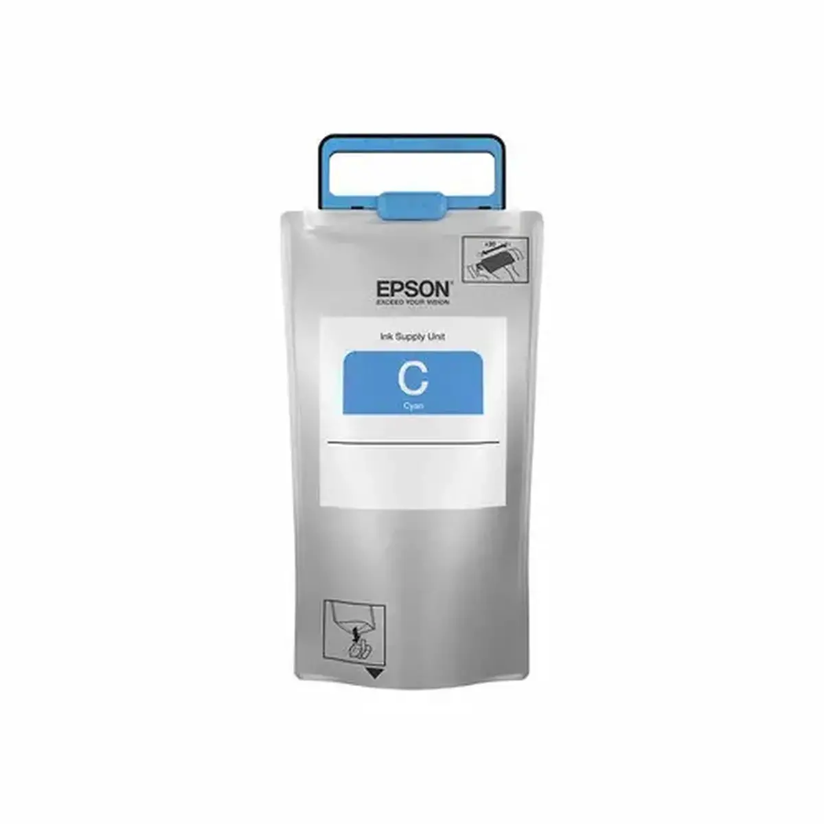 Epson C13T869240 RIPS CYAN 75K WF-R8590 photo du produit