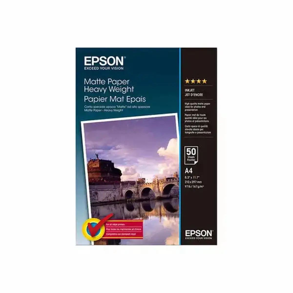 Epson*C13S041256 SC200/820 Mat Epais photo du produit