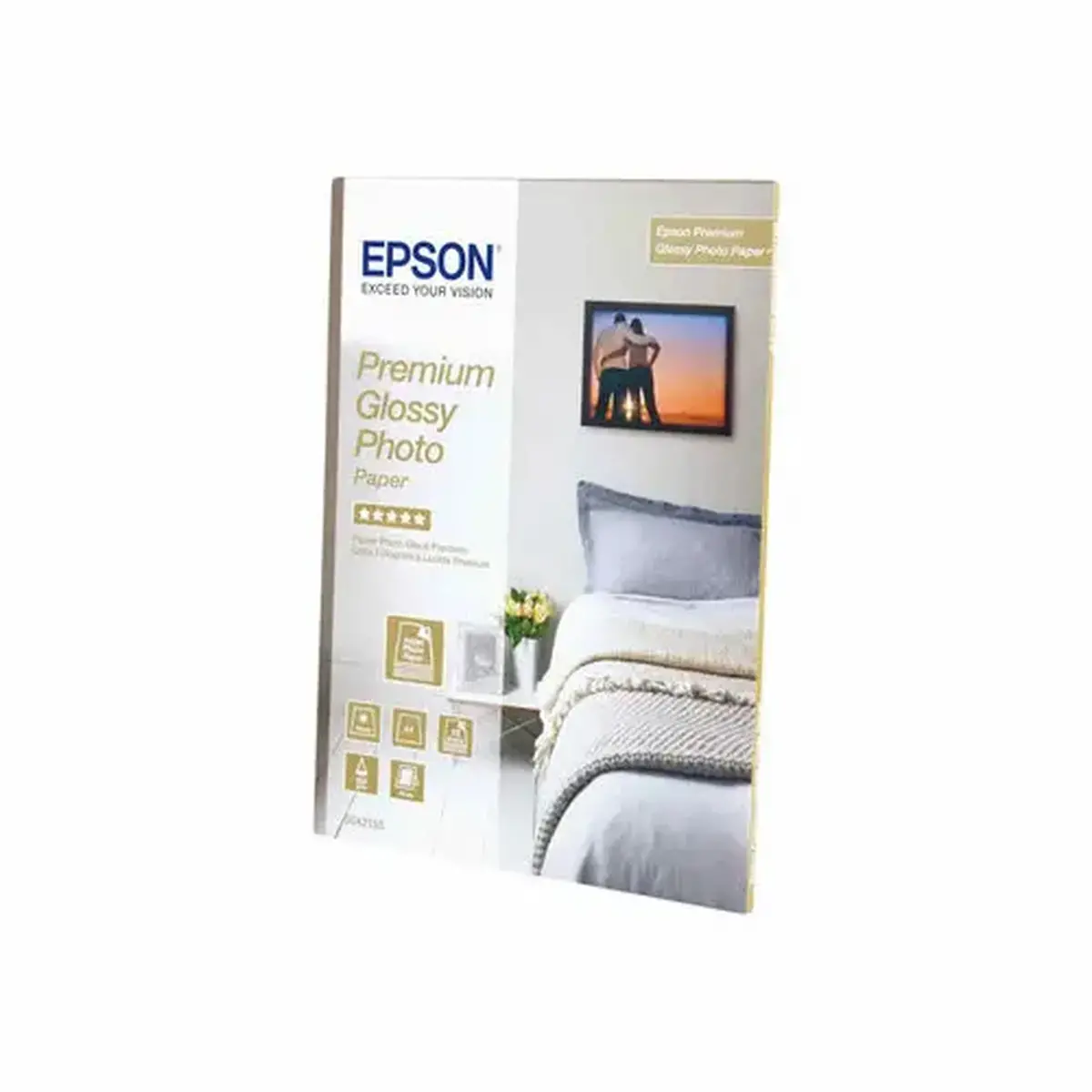 Epson C13S042155 Pap Ph A4 Glace 255g photo du produit