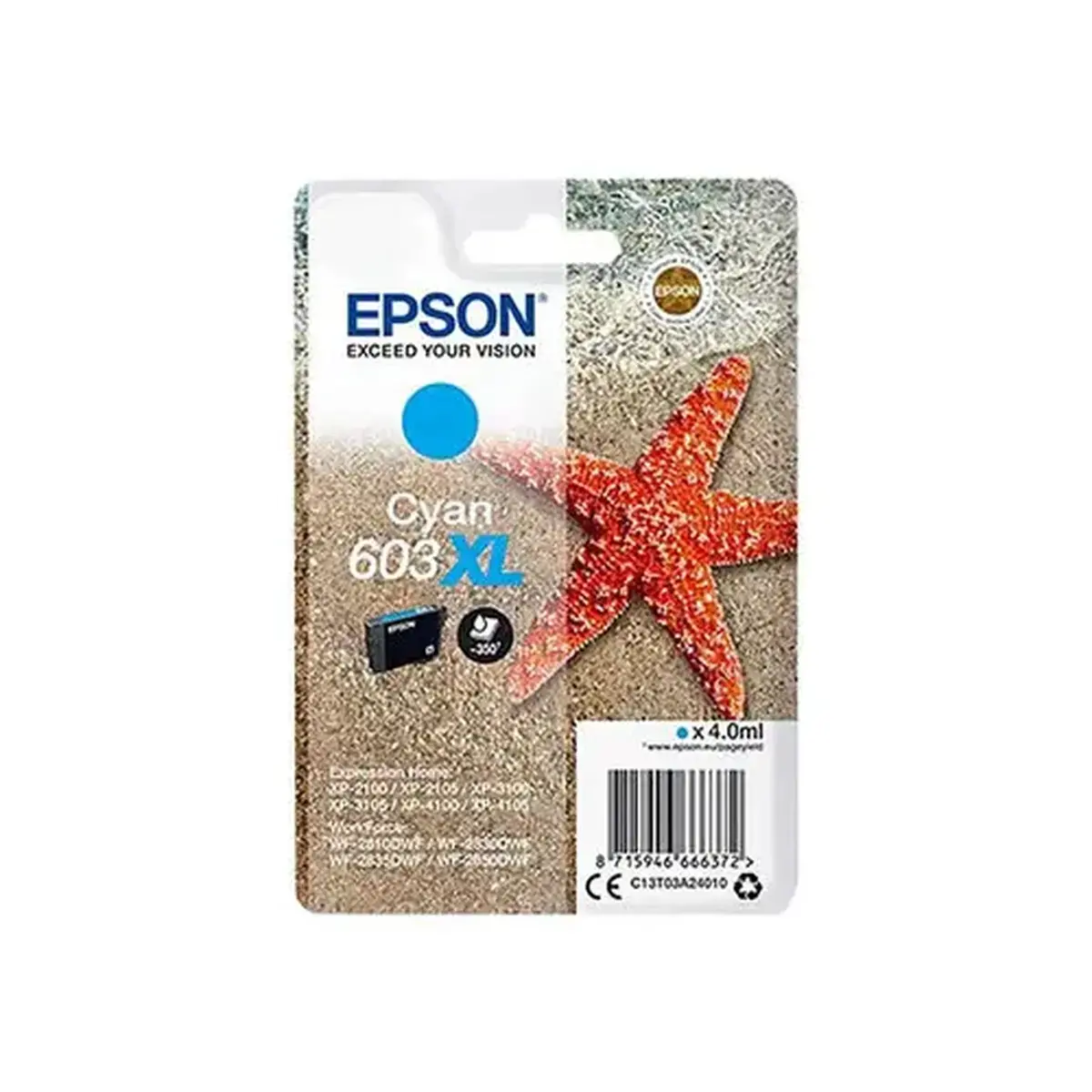 Epson C13T03A24020 Etoile/Mer XL Cya Bli photo du produit