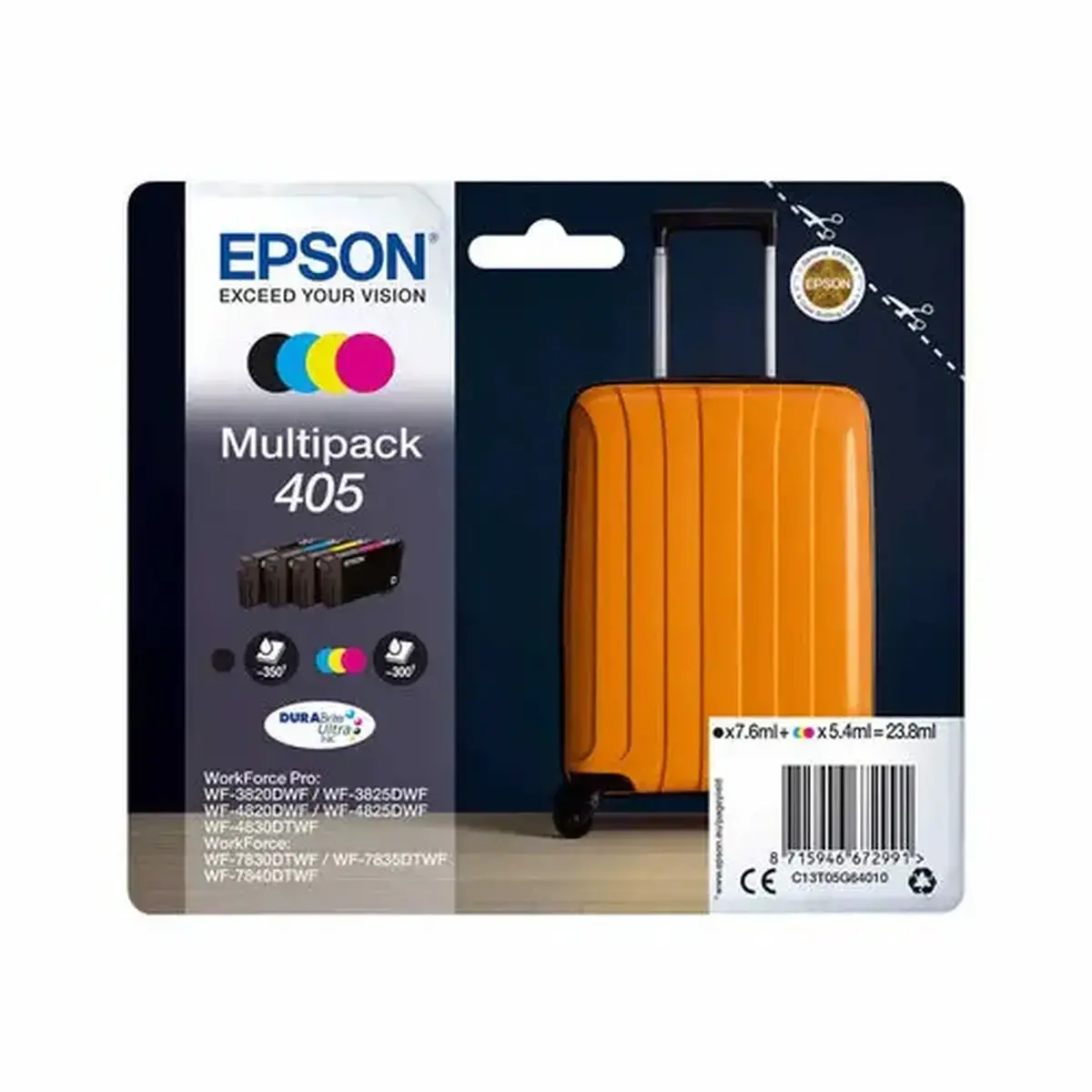 Espon C13T05G64010 Valise Pack 4 Cl photo du produit