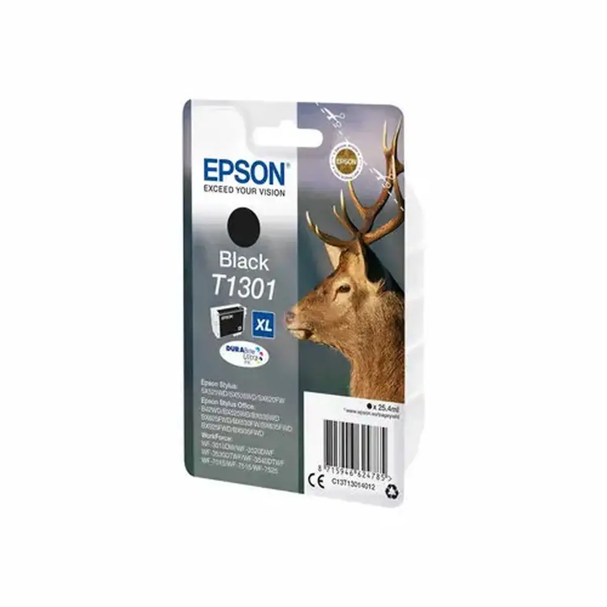 Cartouche d'encre C13T13014022 Cerf XL - Noir - sous blister - Epson photo du produit