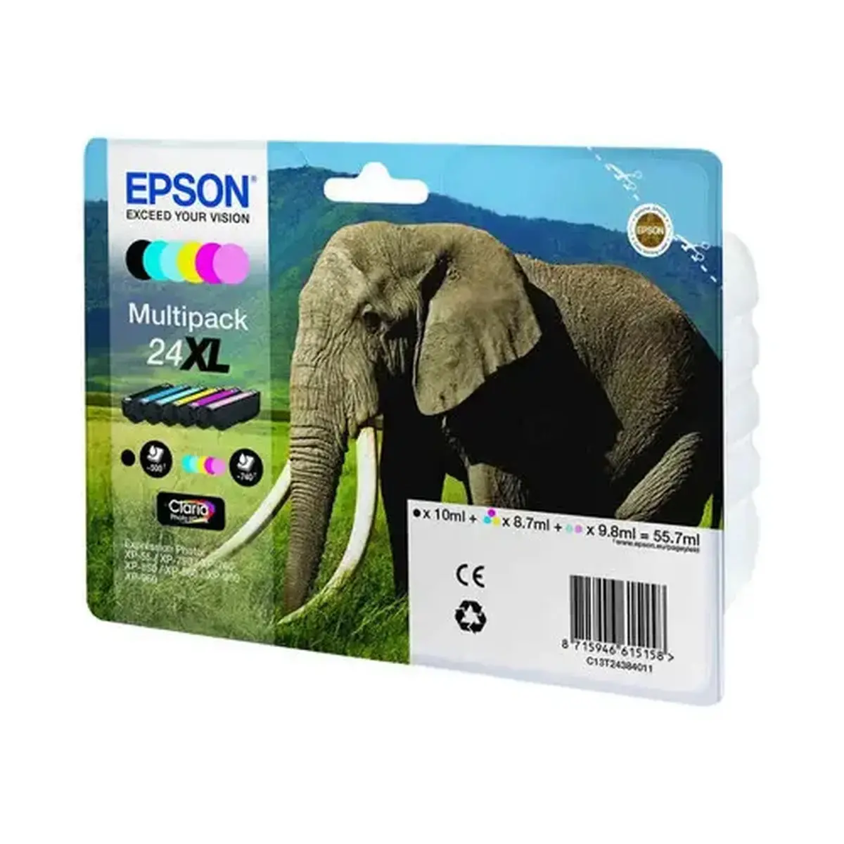 Epson C13T24384011 ELEPHANT x6 XL Blist photo du produit
