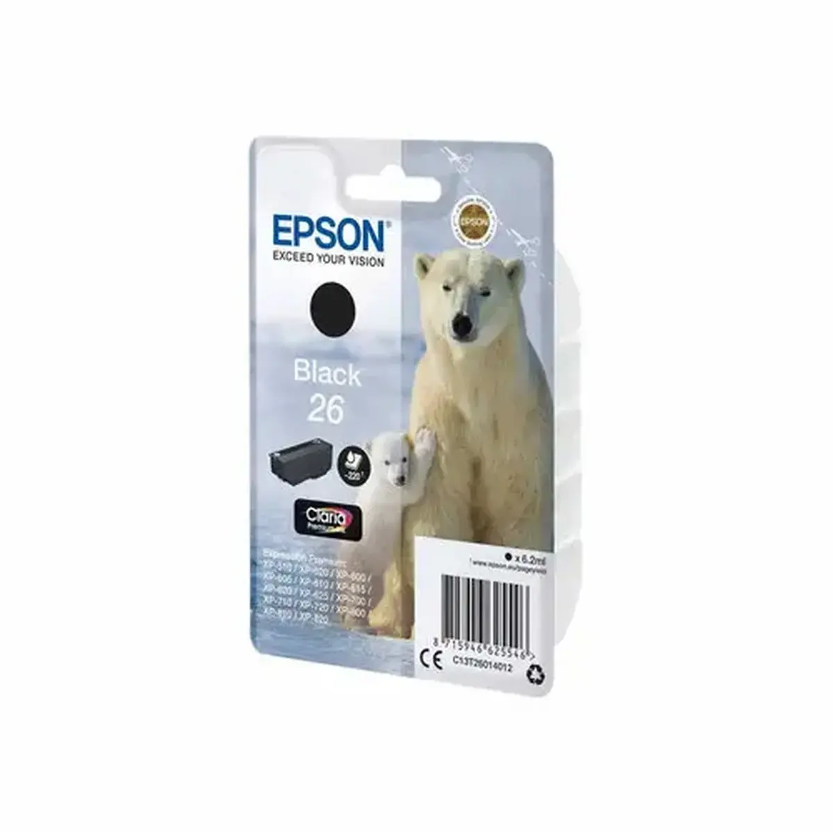 Epson C13T26014012 OURS POLAIRE BK Blist photo du produit